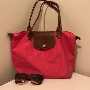 “Small Le Pliage” Longchamp Tote